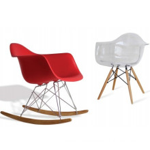 Replica Modern Designer PC Plastic Crystal Dining Chair